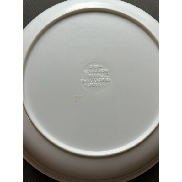 Vintage Halloween Candy Bowls Melamine Mario Lot of 2 Dracula Frankenstein 10" - Picture 12 of 14